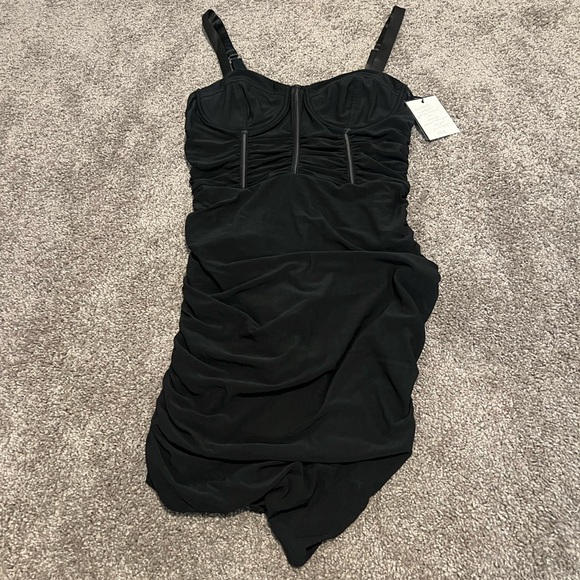 LEAU Mesh Bustier Dress NWT mesh - Picture 1 of 1